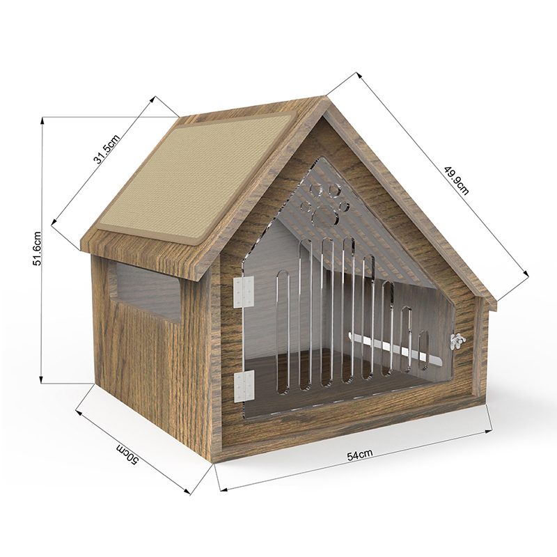 Muebles de gato de madera interiores modernos Muebles de gato de muebles con tablero de rayas Muebles de gato de madera interiores modernos Muebles de gato de muebles con tablero de rayas