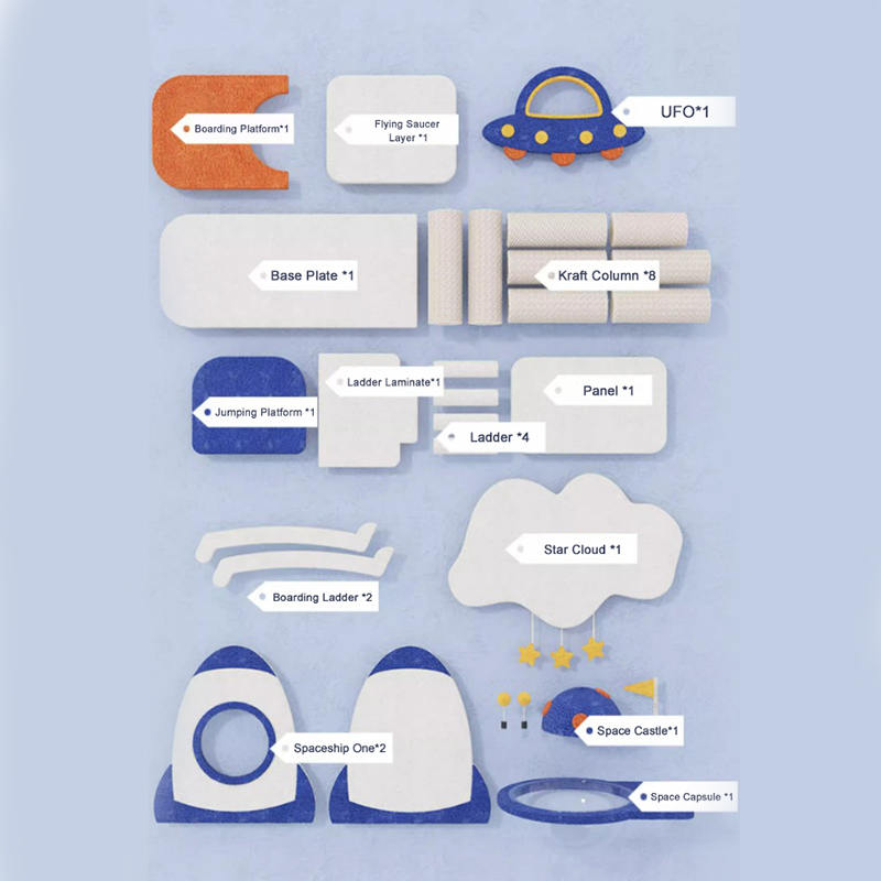 Marco de escalada de cápsula blue espacial torre de árbol de gato para gatitos jugando juguete Marco de escalada de cápsula blue espacial torre de árbol de gato para gatitos jugando juguete