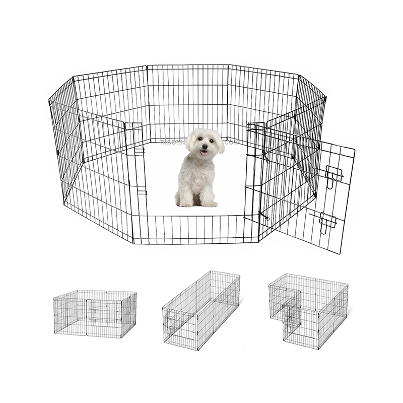 Playpen de perro de metal de alambre plegable Playpen de perro de metal de alambre plegable