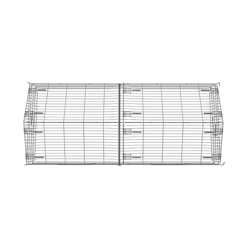 Gallinero de alambre de alambre de cercas de aves de corral plegable al aire libre con cubierta UV Gallinero de alambre de alambre de cercas de aves de corral plegable al aire libre con cubierta UV