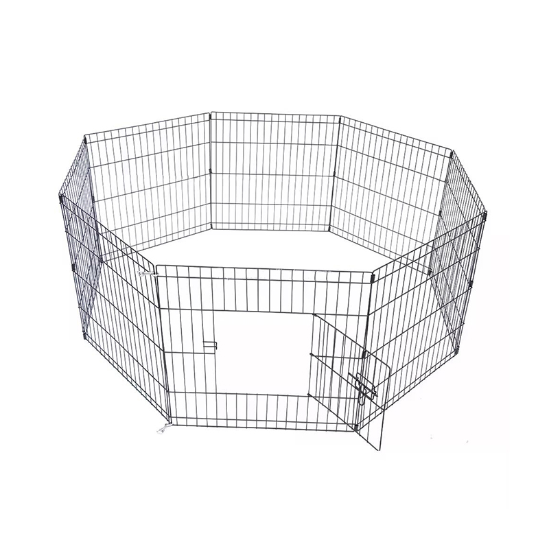 8 paneles Dog del alambre plegable de la valla de mascota de metal 8 paneles Dog del alambre plegable de la valla de mascota de metal