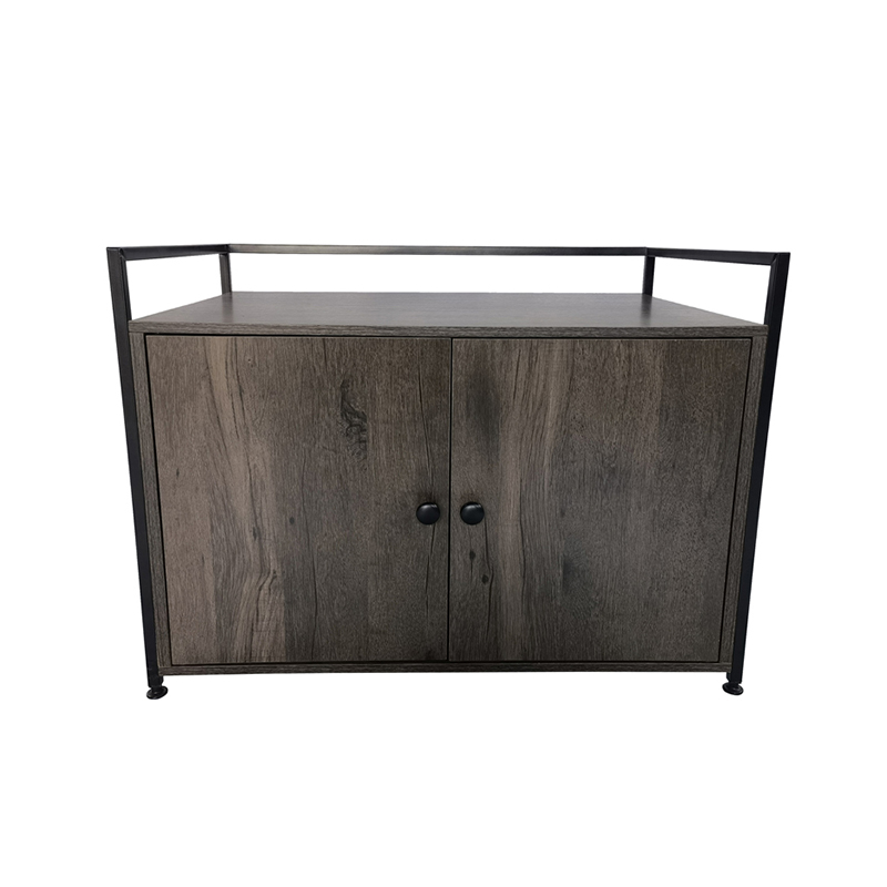 Gabinete de arena interior con muebles divisores Cats Cage Side Mesa