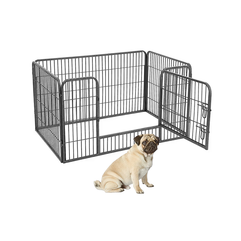 Tubo plegable de servicio pesado Playpen de perros de metal Tubo plegable de servicio pesado Playpen de perros de metal