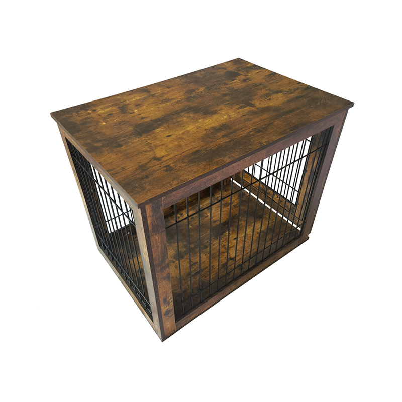 Jaula de perros estilo muebles de perreros de madera de madera Jaula de perros estilo muebles de perreros de madera de madera