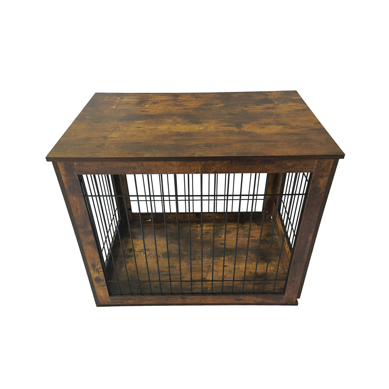 Jaula de perros estilo muebles de perreros de madera de madera Jaula de perros estilo muebles de perreros de madera de madera