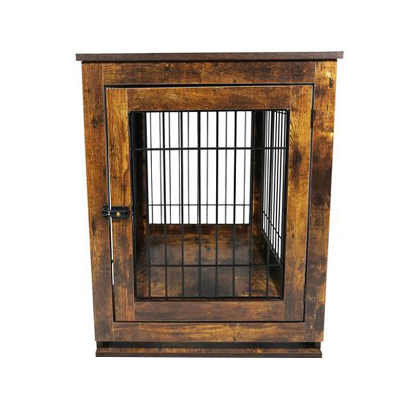 Jaula de perros estilo muebles de perreros de madera de madera Jaula de perros estilo muebles de perreros de madera de madera
