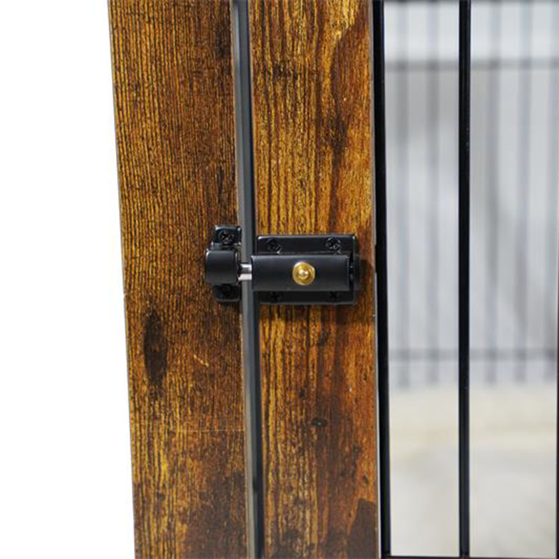 Jaula de perros estilo muebles de perreros de madera de madera Jaula de perros estilo muebles de perreros de madera de madera