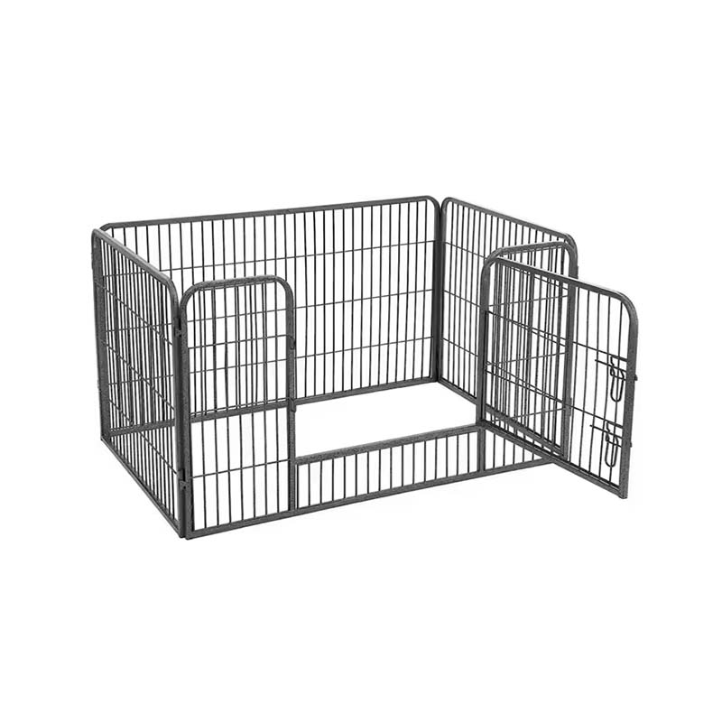 Tubo plegable de servicio pesado Playpen de perros de metal Tubo plegable de servicio pesado Playpen de perros de metal