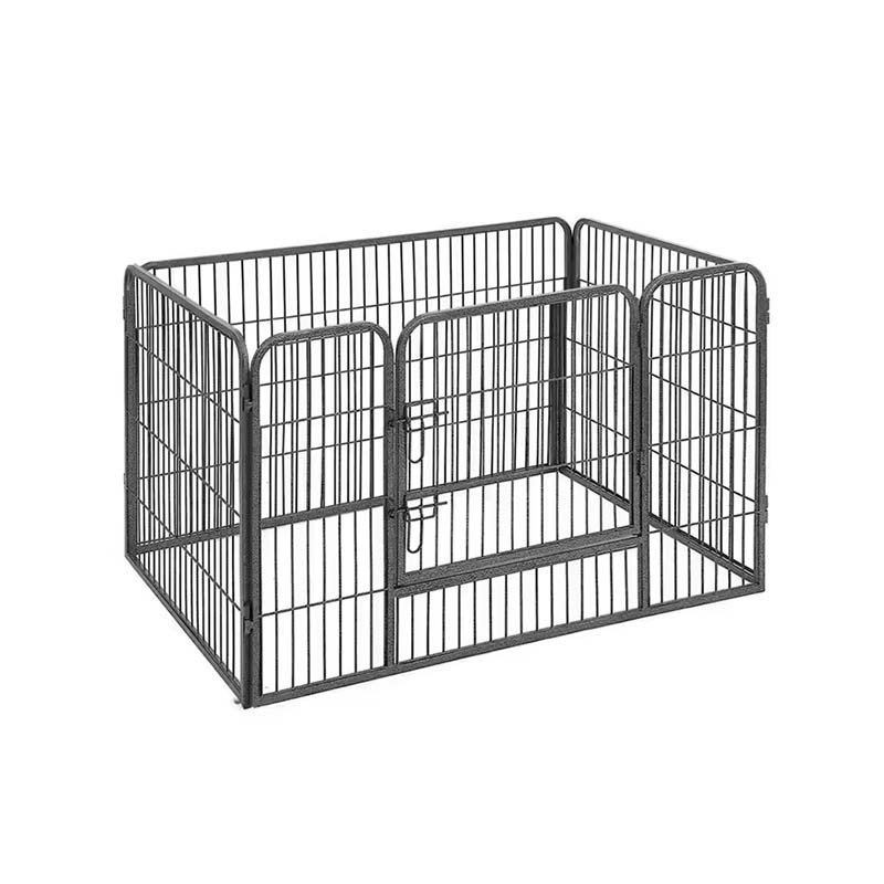 Tubo plegable de servicio pesado Playpen de perros de metal Tubo plegable de servicio pesado Playpen de perros de metal