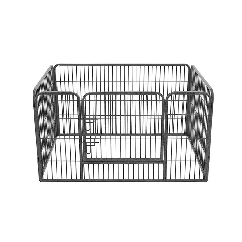 Tubo plegable de servicio pesado Playpen de perros de metal Tubo plegable de servicio pesado Playpen de perros de metal