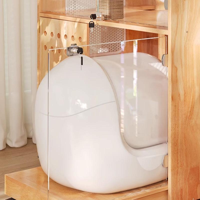 Panorámico de villa interior Caza de madera maciza Cabina de la casa del gato Panorámico de villa interior Caza de madera maciza Cabina de la casa del gato