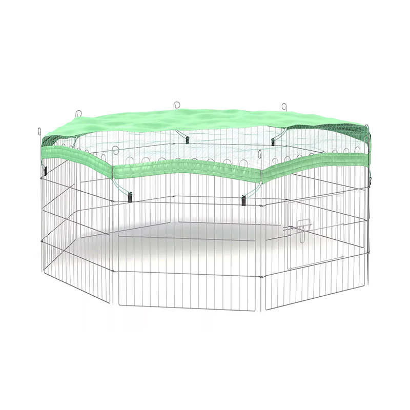 Playpen de perros de Metal Run Metal Rabbit Metal con tapa superior