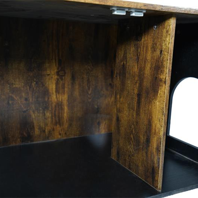 Muebles de interior Caza de gatos con gabinete de arena para divisor Muebles de interior Caza de gatos con gabinete de arena para divisor