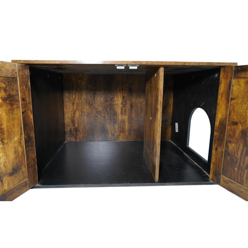 Muebles de interior Caza de gatos con gabinete de arena para divisor Muebles de interior Caza de gatos con gabinete de arena para divisor