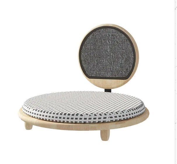 ¿Por qué elegir el acogedor nido de cama de gato de madera maciza con tabla de rascar como el lugar de descanso ideal para los gatos?